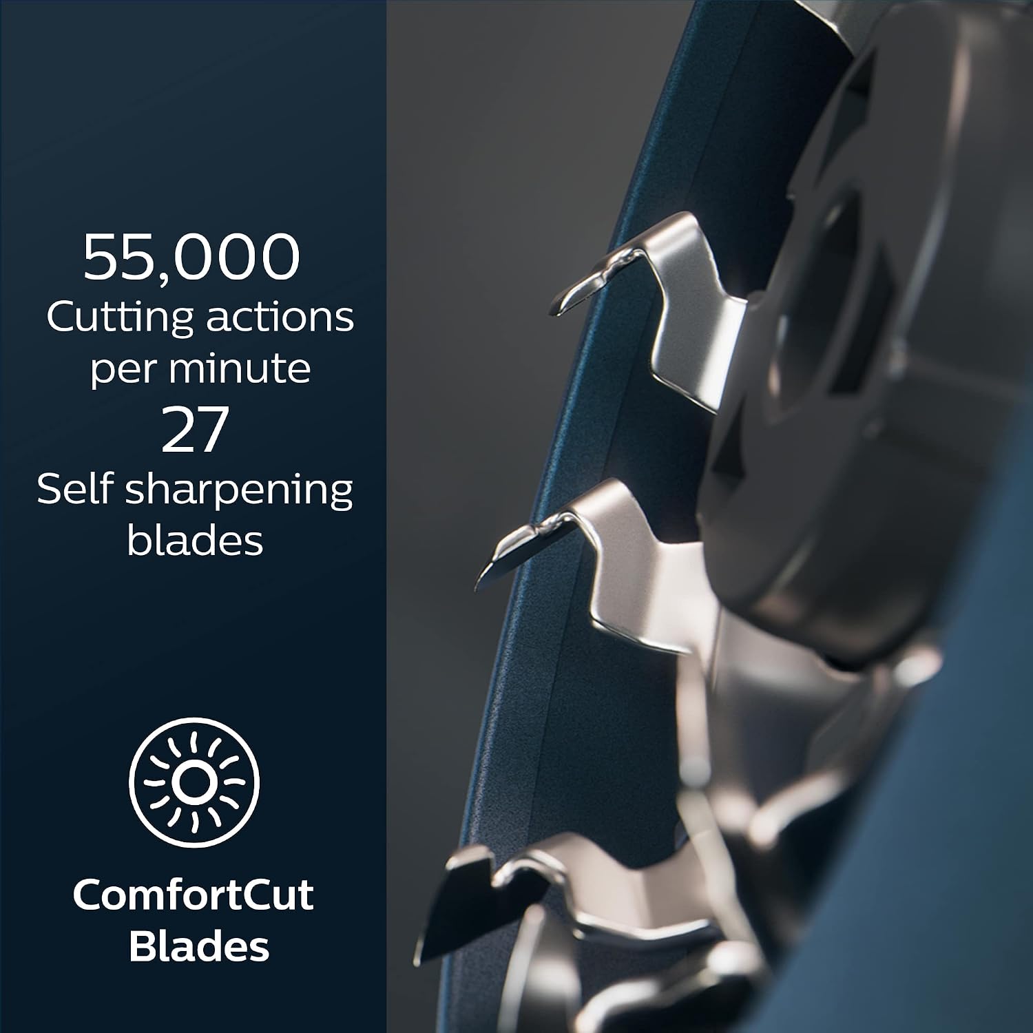 Philips Norelco Shaver 5000X, afeitadora recargable en seco y húmed...