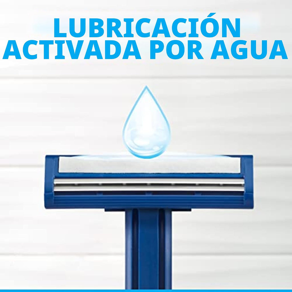 Gillette Sensor2 - Maquinillas de afeitar desechables para hombres,...
