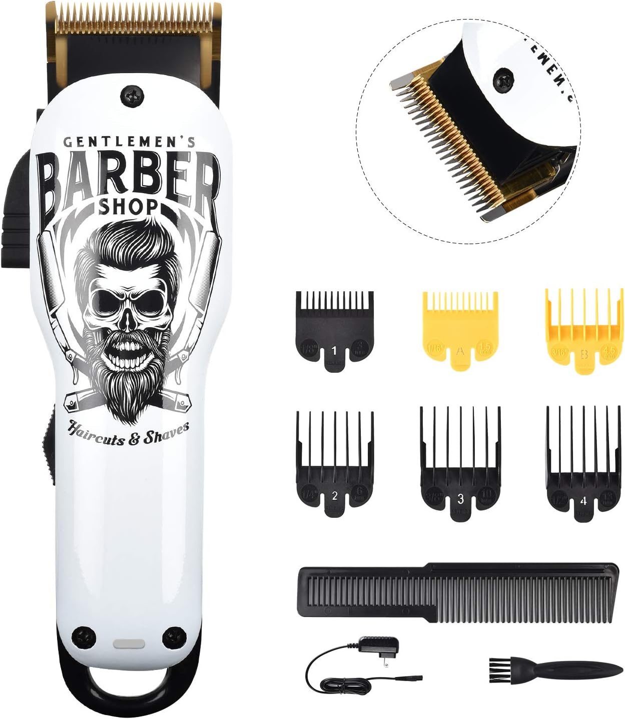 BESTBOMG® Cortapelos Profesional Actualizado Inalámbrico Kit de Cor...