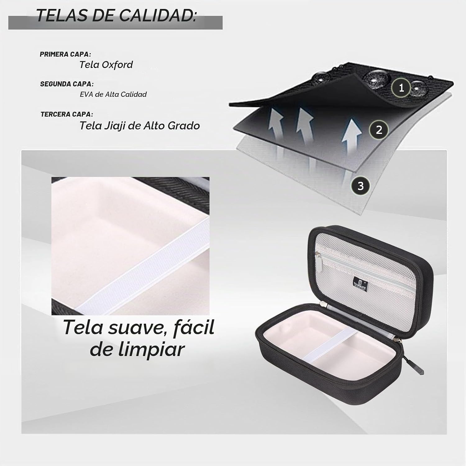 Tourmate Estuche rígido compatible con AstroAI Arrancador de coche,...