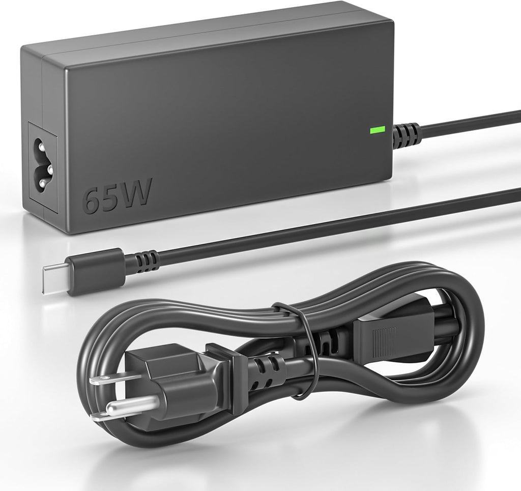 Cargador de Chromebook USB C de 45 W 65 W tipo C 918337-001 844205-...