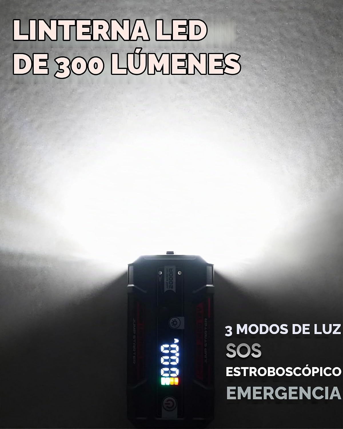 LOKITHOR Arrancador J400 con tecnología ConnectMax, arrancador de b...