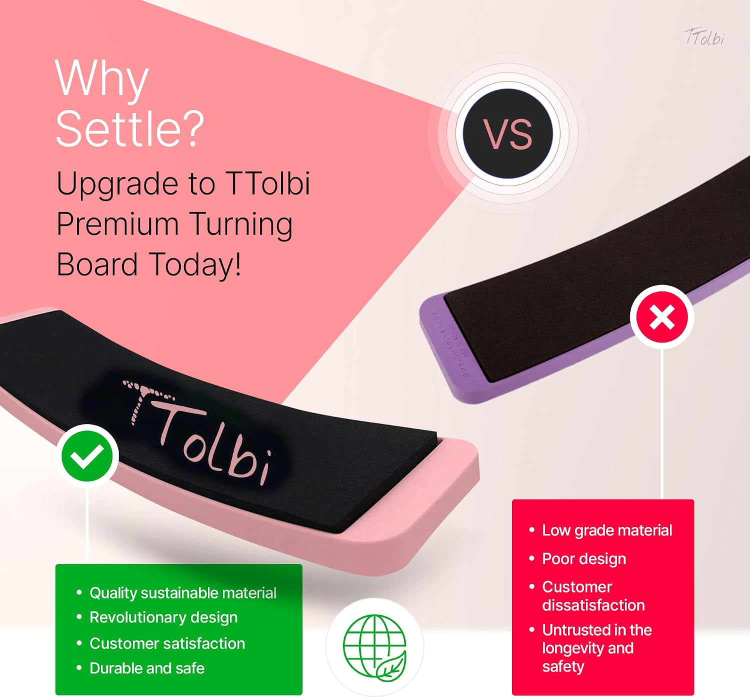 Tabla de giro premium para bailarines y patinadores \u2013 Mejora l...