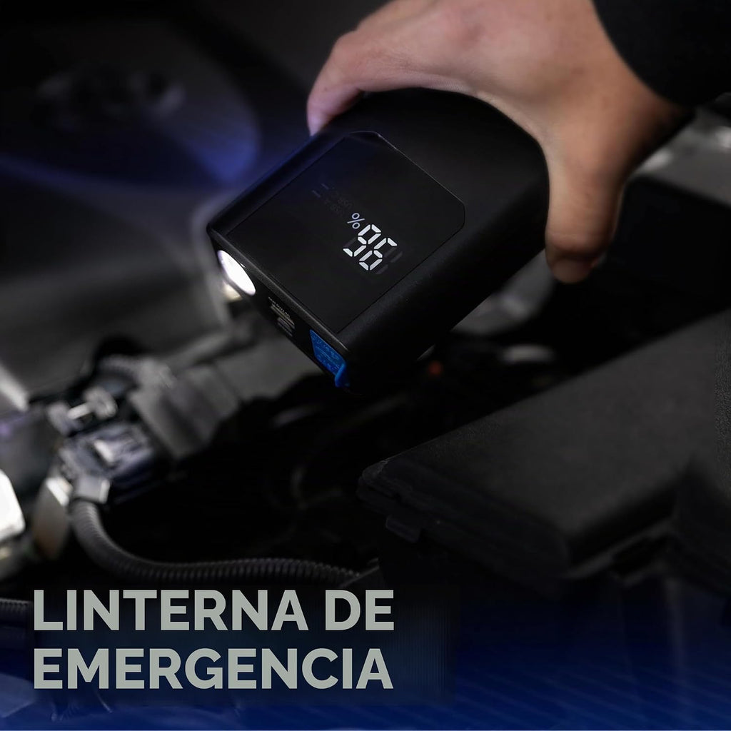 STRAUTO Arrancador de batería de coche, Paquete de batería de arran...