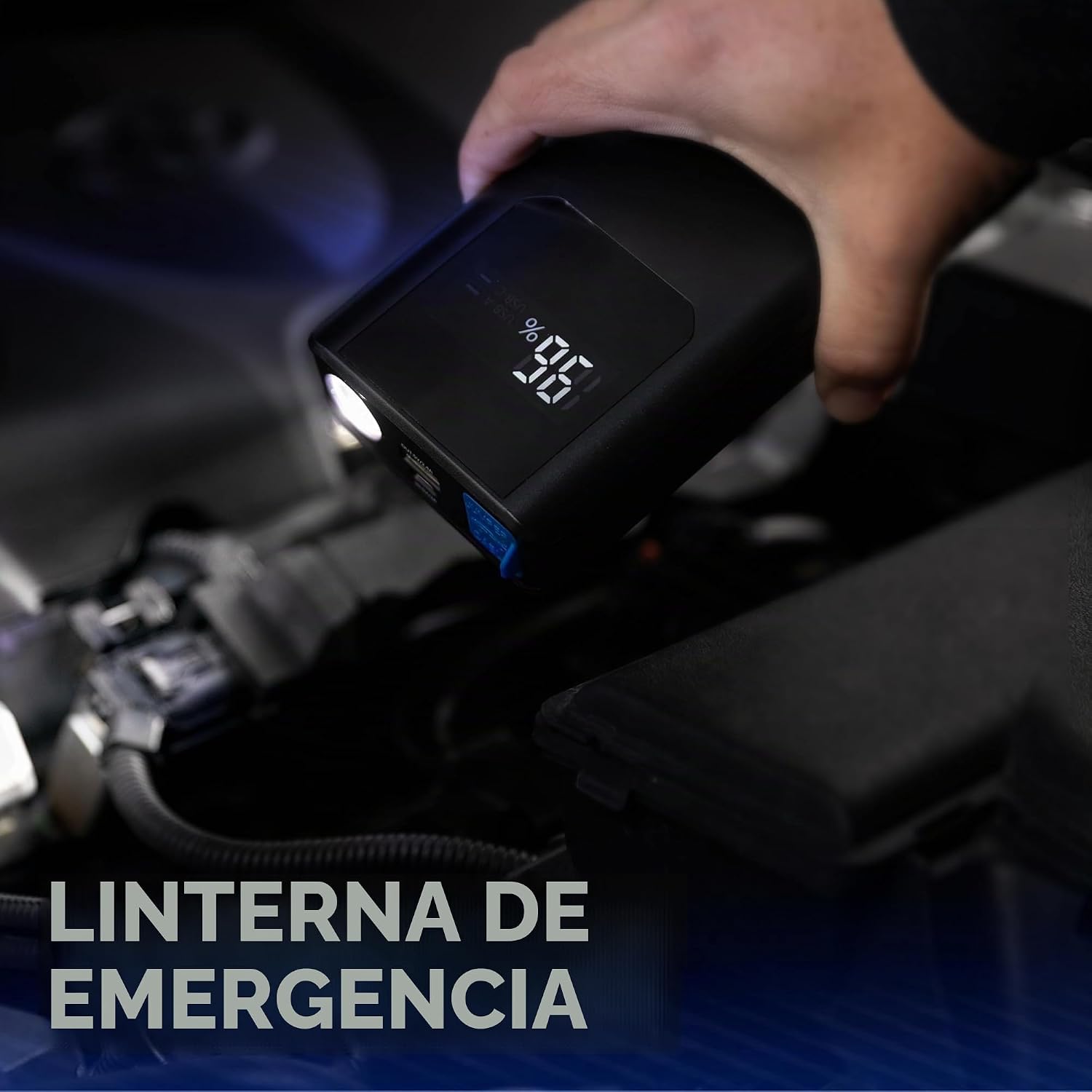 STRAUTO Arrancador de batería de coche, Paquete de batería de arran...