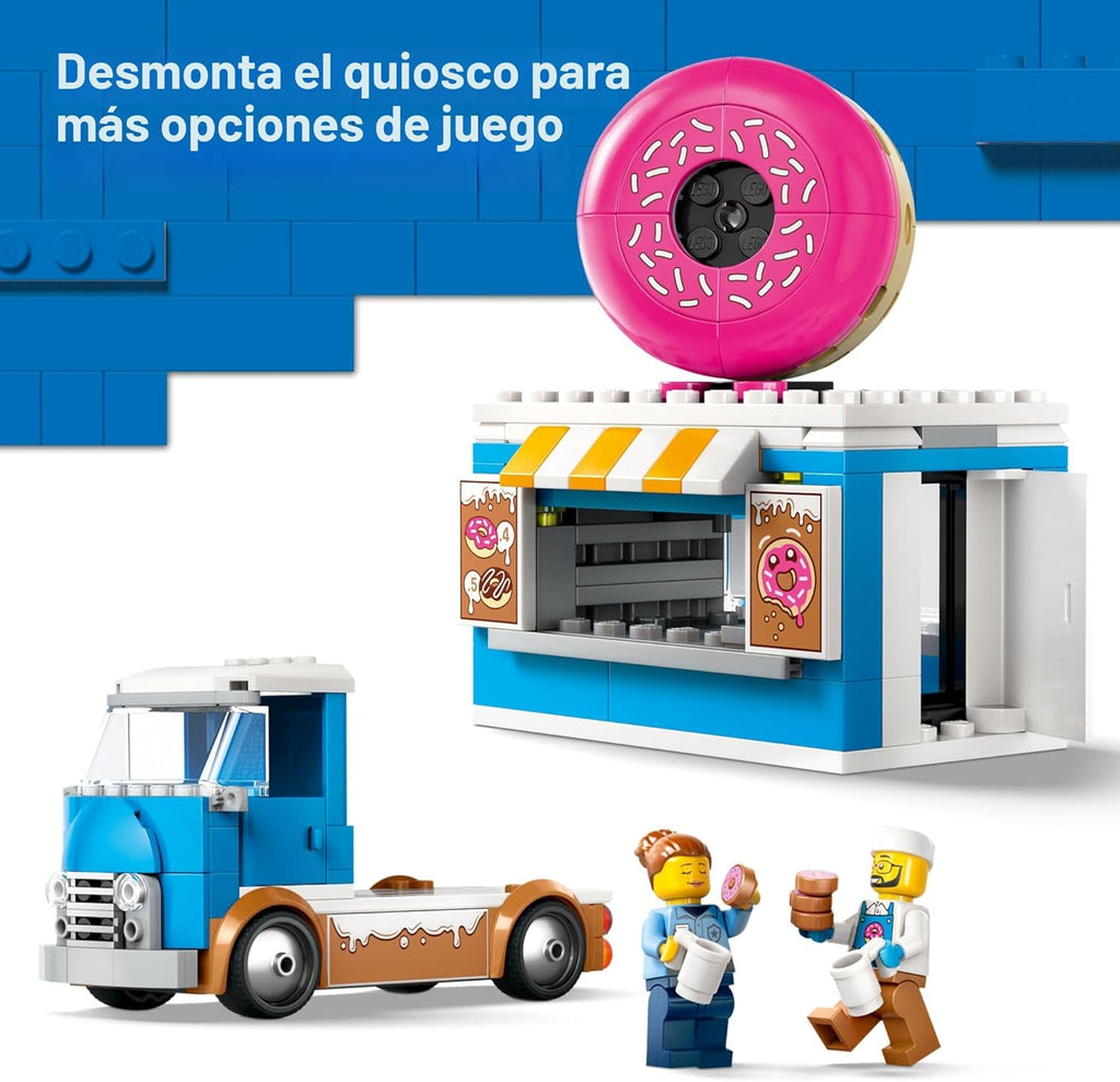 LEGO Juguete de camión City Donut - Juguete de construcción para ni...