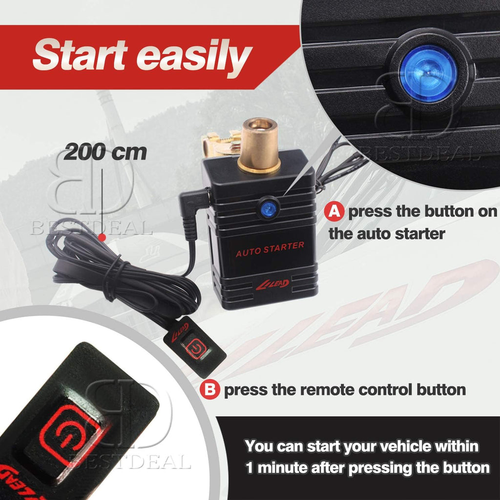 LI LEAD Arrancador Automático Protector de Batería de Coche 12V - S...