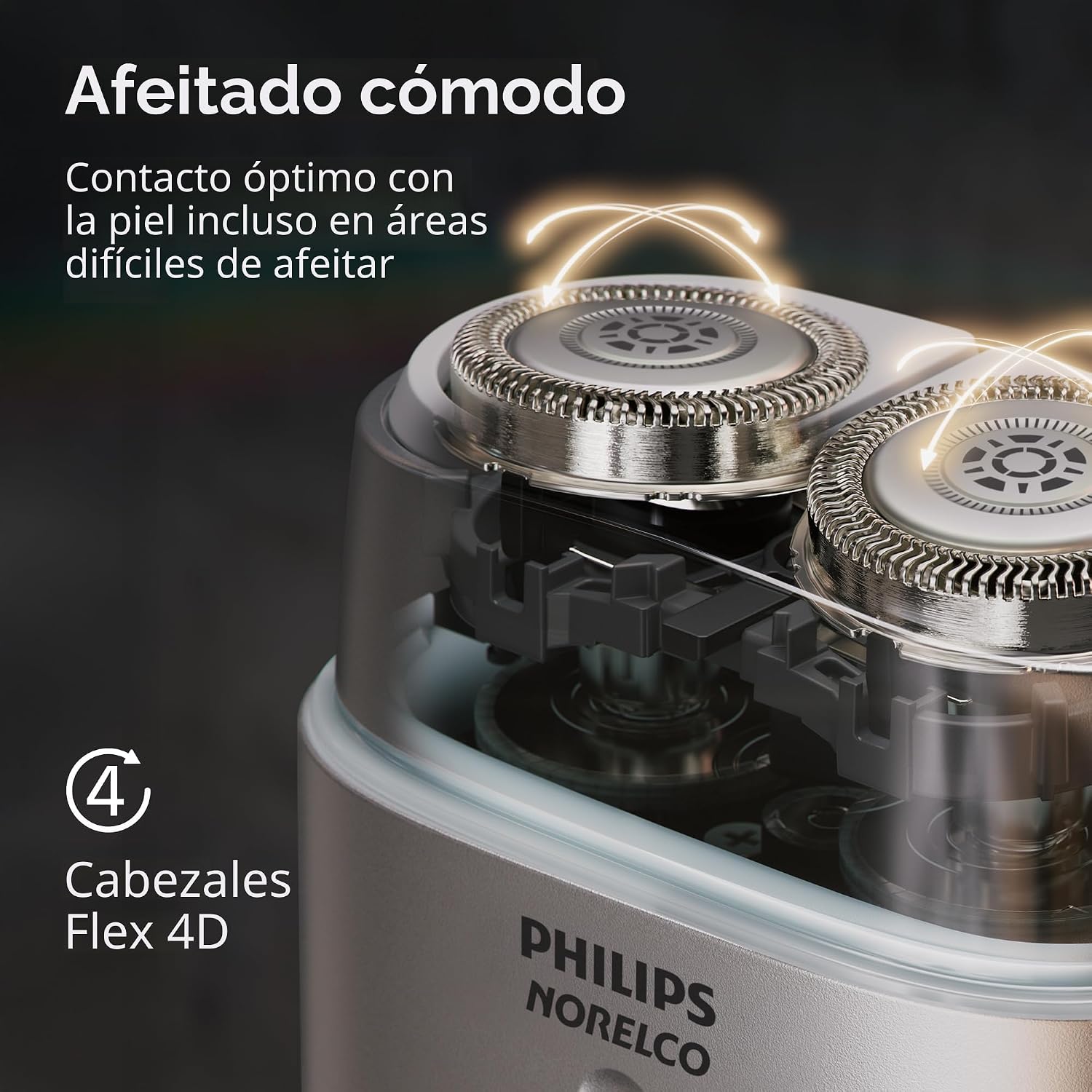 Philips Norelco Shaver 600 Series - Afeitadora eléctrica compacta,...