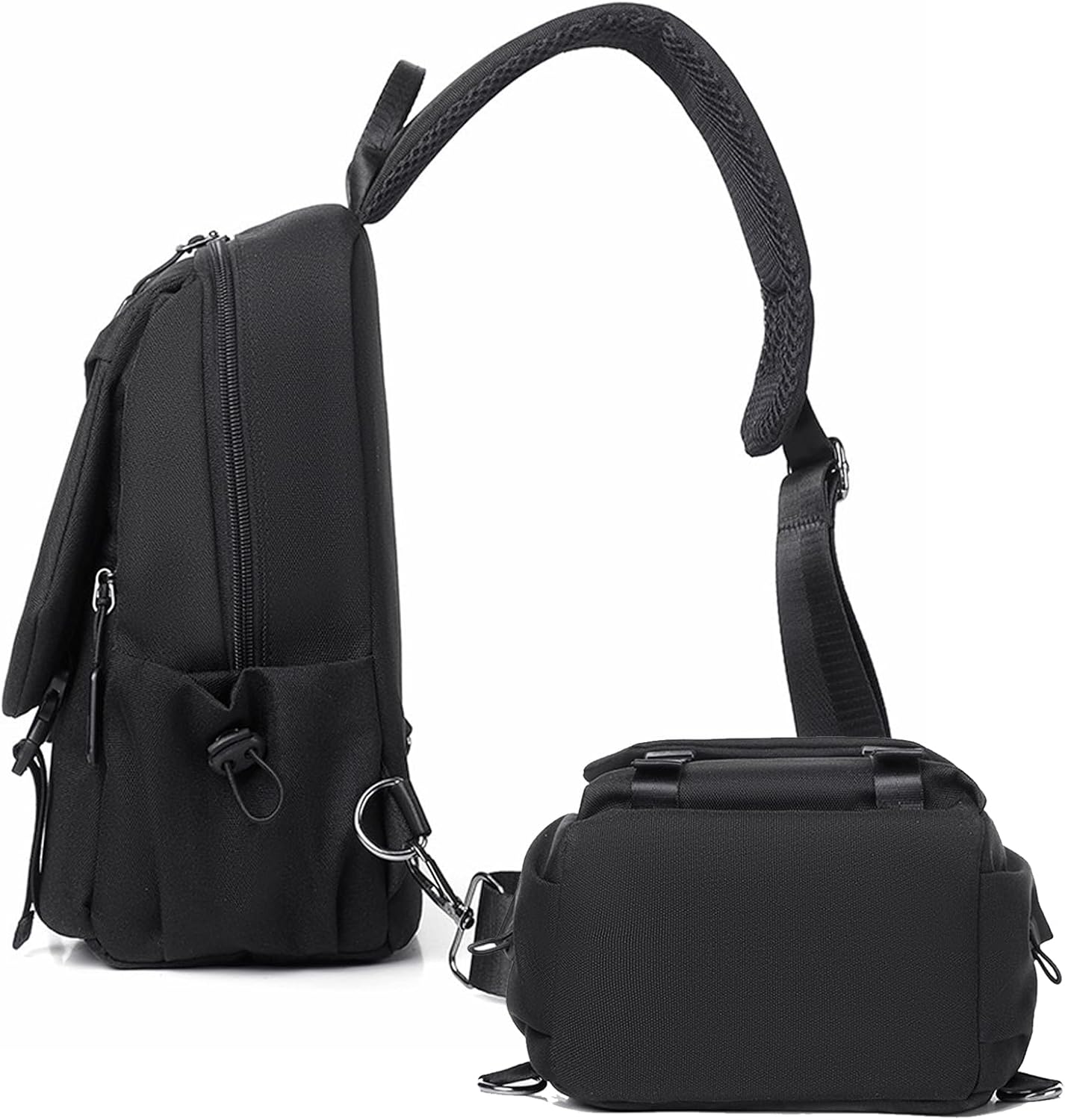 Bolsa cruzada de viaje para hombres y mujeres con soporte para bote...