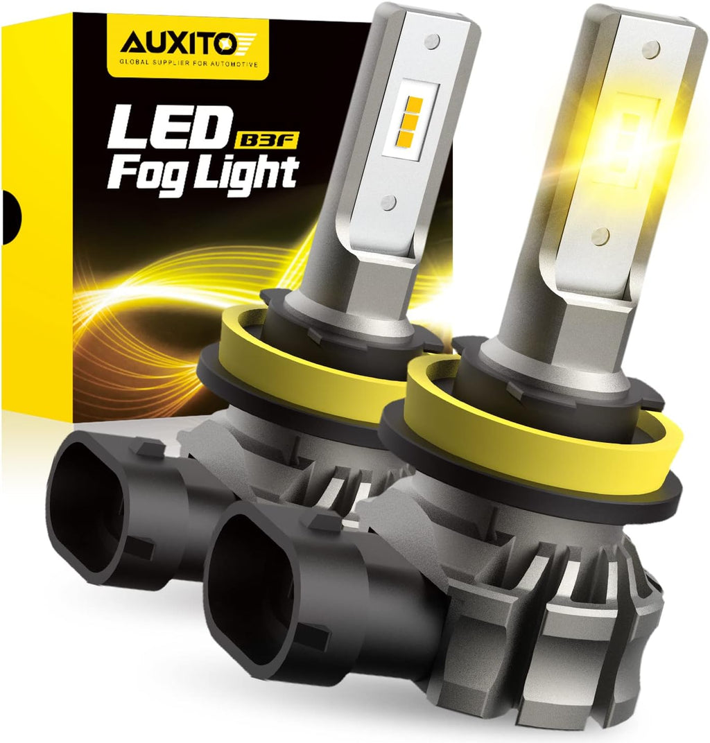 AUXITO Bombillas LED antiniebla H11\/H8\/H16 o DRL, 6000 lúmenes, l...