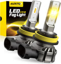 AUXITO Bombillas LED antiniebla H11\/H8\/H16 o DRL, 6000 lúmenes, l...