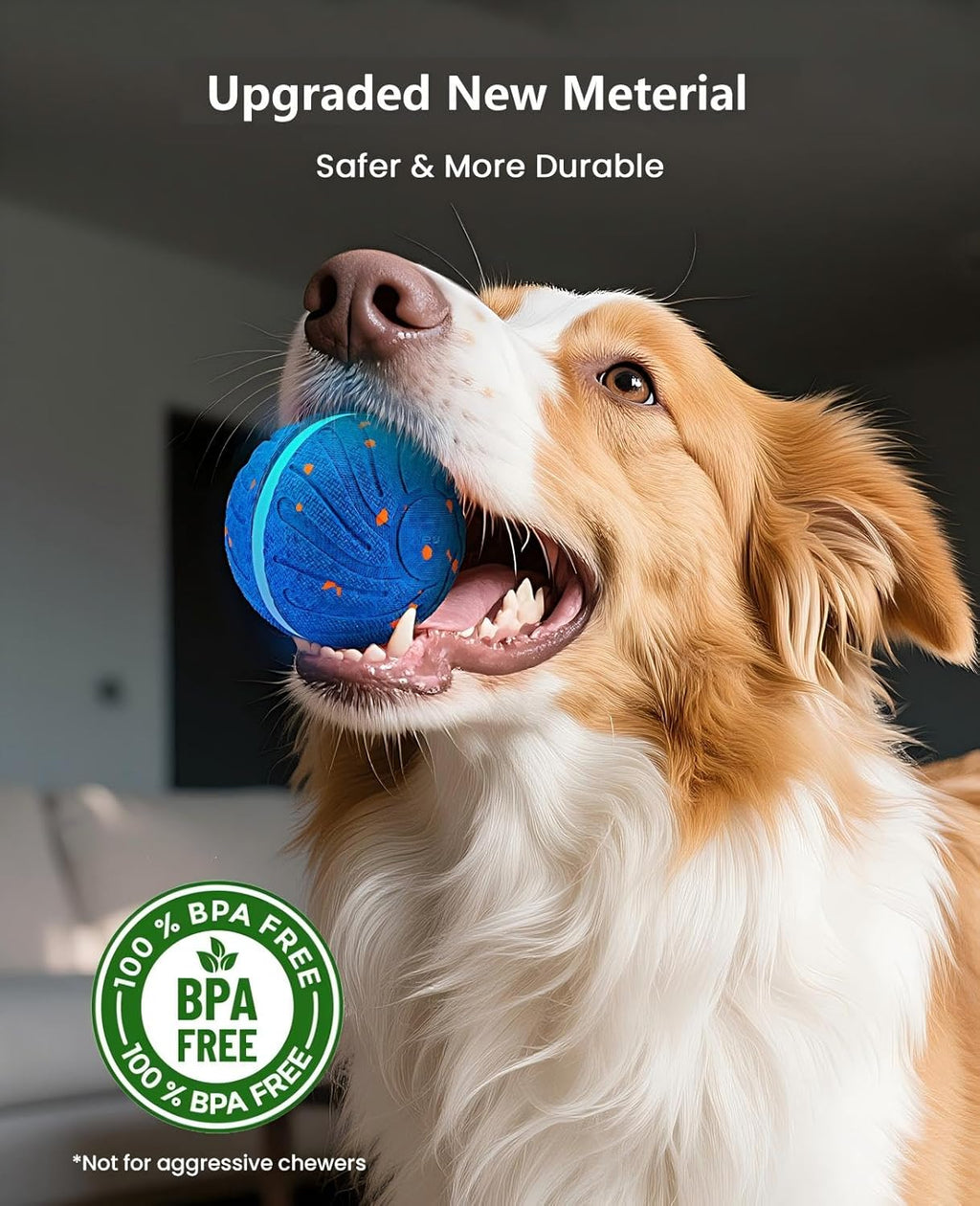 Xeuch Pelotas Interactivas Inteligentes para Perros, Pelota con Mov...