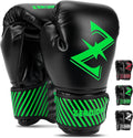 Guantes de boxeo para niños de 6 oz, guantes de entrenamiento juven...
