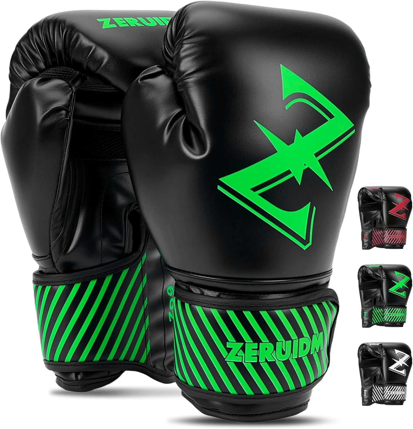 Guantes de boxeo para niños de 6 oz, guantes de entrenamiento juven...