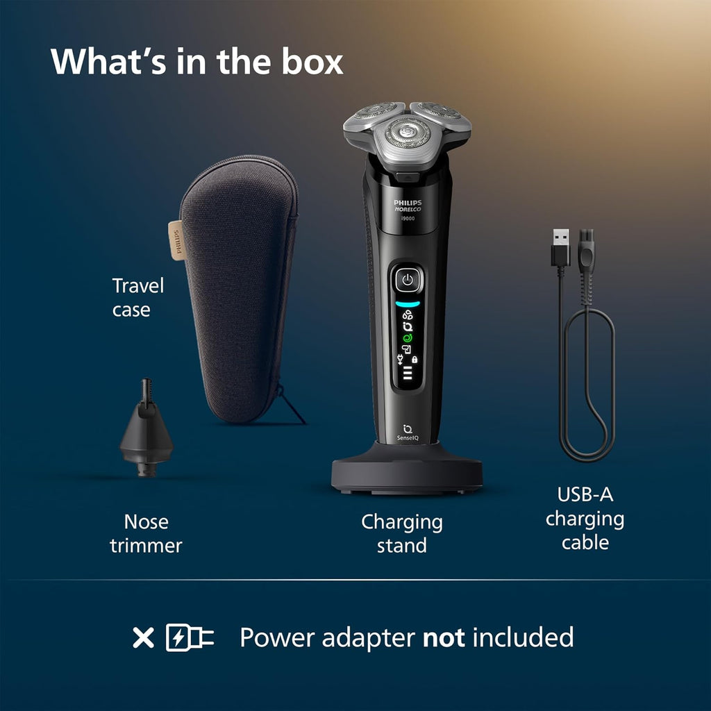 Philips Norelco Shaver i9000, afeitadora eléctrica húmeda y seca, n...