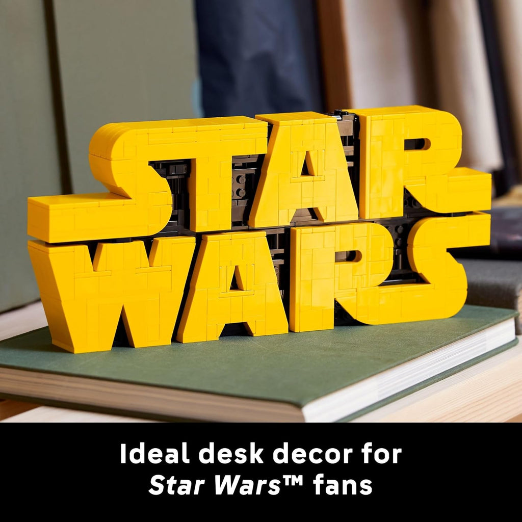 LEGO Star Wars Logo de Star Wars construido con ladrillos \u2013 Bl...