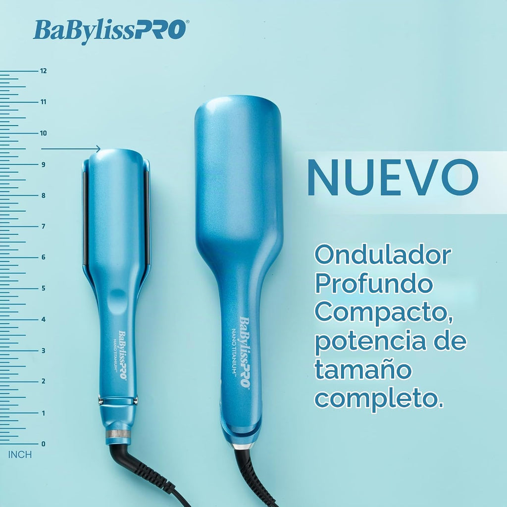 LAS HERRAMIENTAS COMPACTAS BaBylissPRO® Nano Titanium™ brindan máxi...