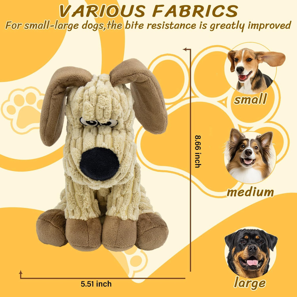 MeetYooo Juguetes de peluche chirriantes para perros, juguete para...