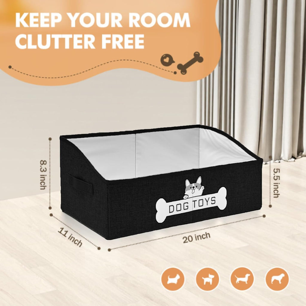 Mutiearo Cesta de juguetes para perros, especialmente diseñada para...