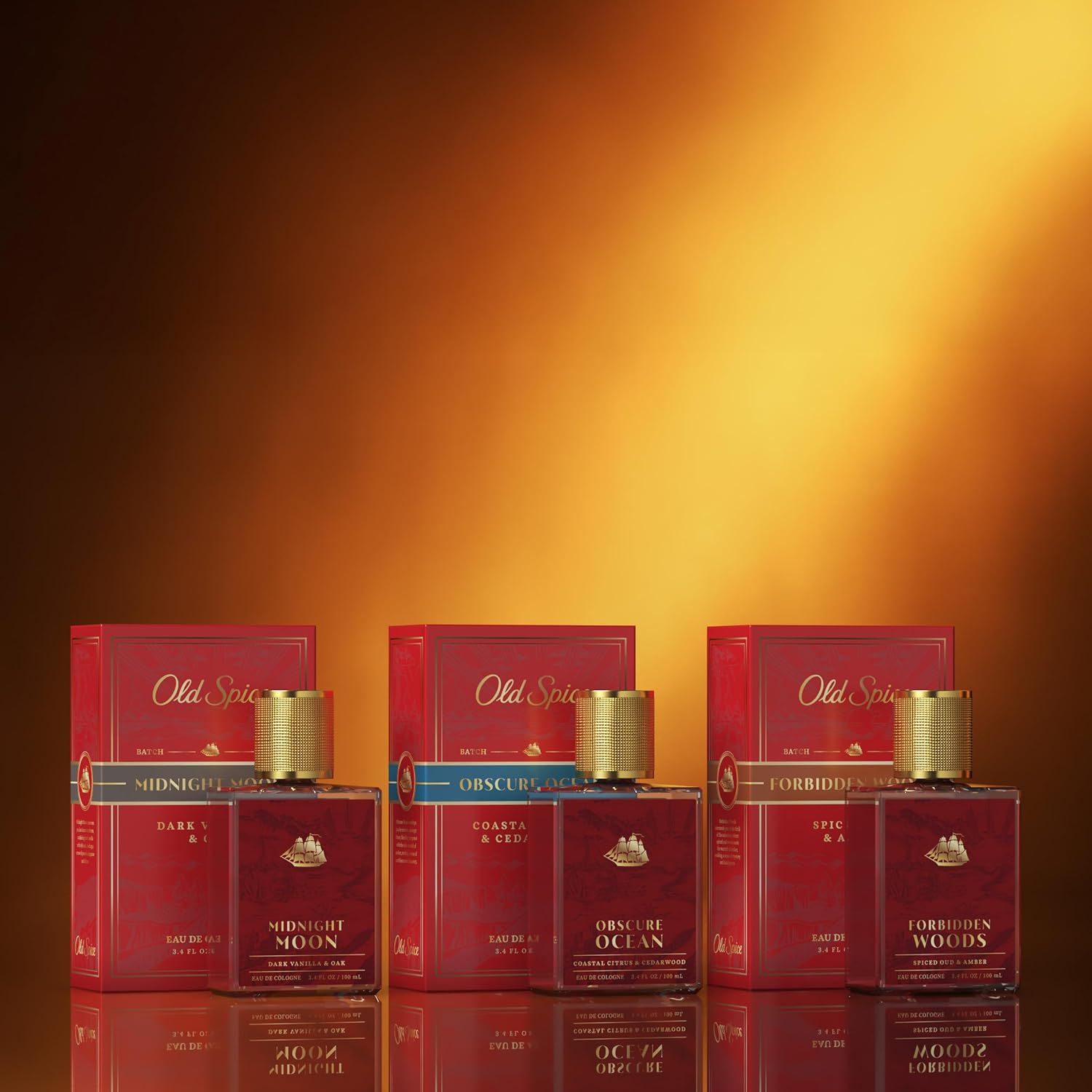 Old Spice Colonia para hombres, espray de fragancia premium y parab...