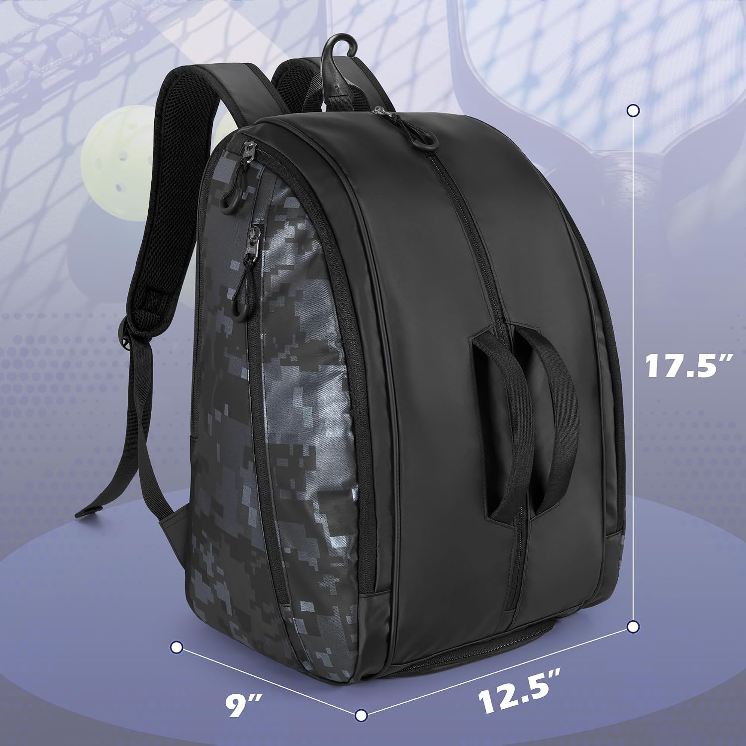 Mochila de Pickleball Smasrob, para 4 palas de Pickleball, mochila...