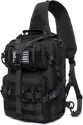 Lemubeane Mochila Táctica con Bandolera Militar Mochila al Hombro M...