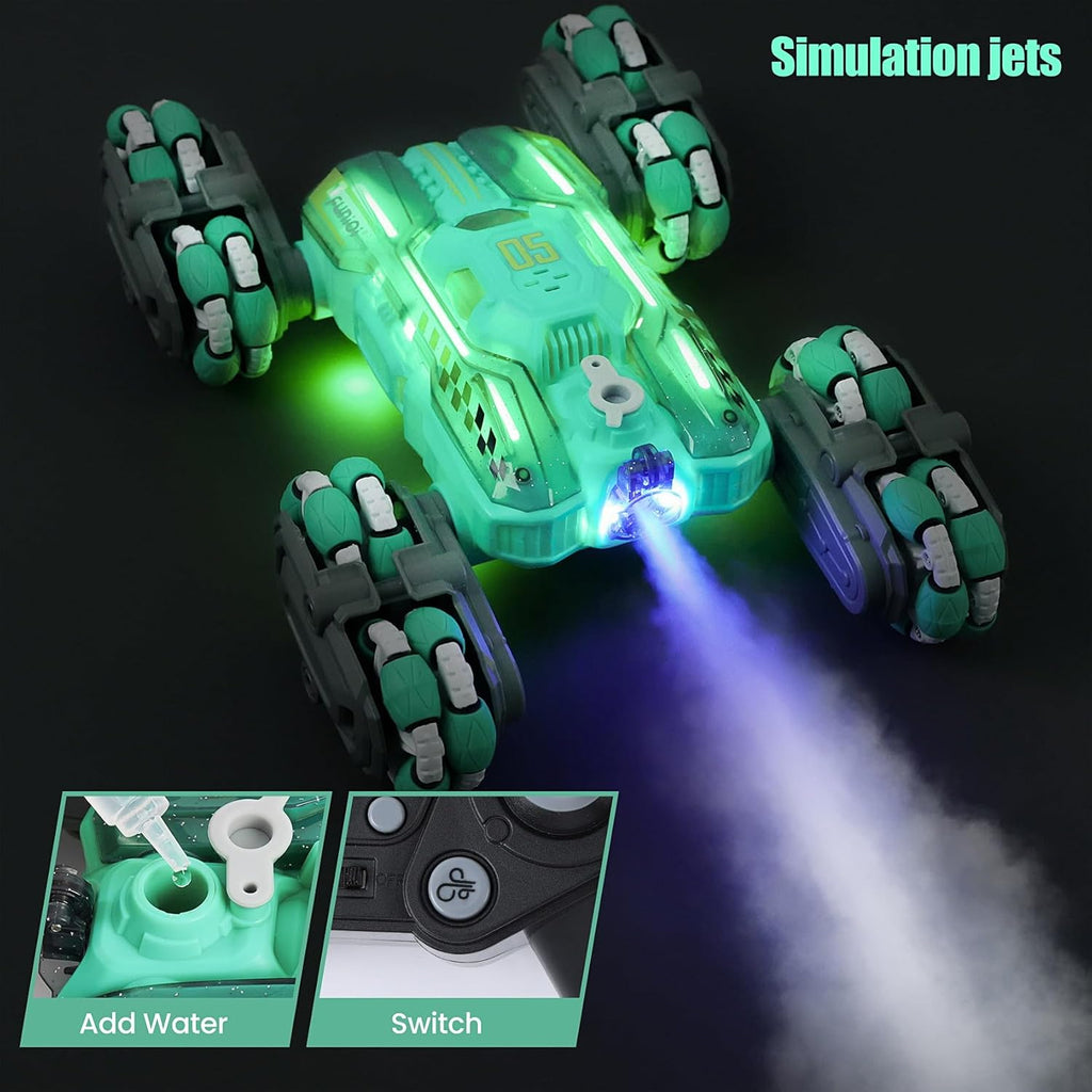 FUNiOi Cool 8WD RC Stunt Car para niños de 6, 7, 8-12, 13, 14 años...