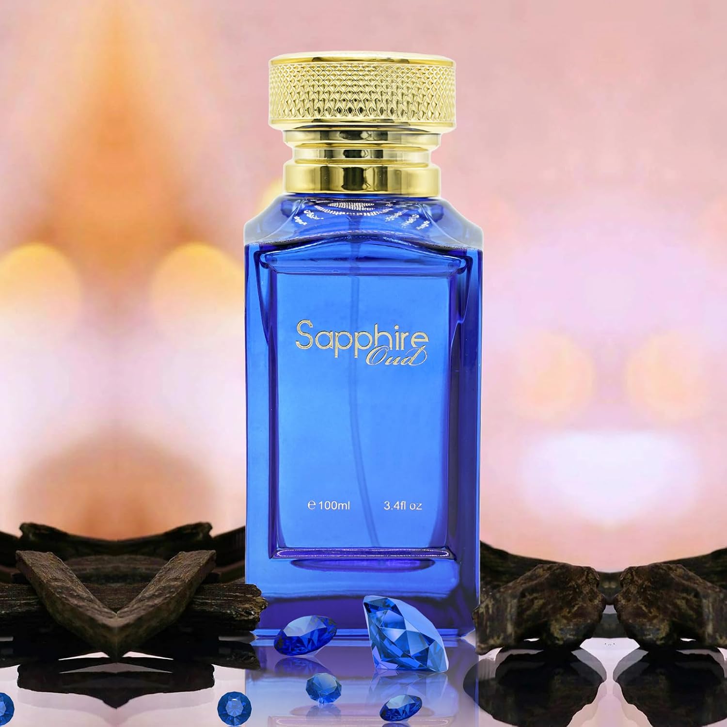 Fine Perfumery Sapphire Oud - Perfume de larga duración para mujer...
