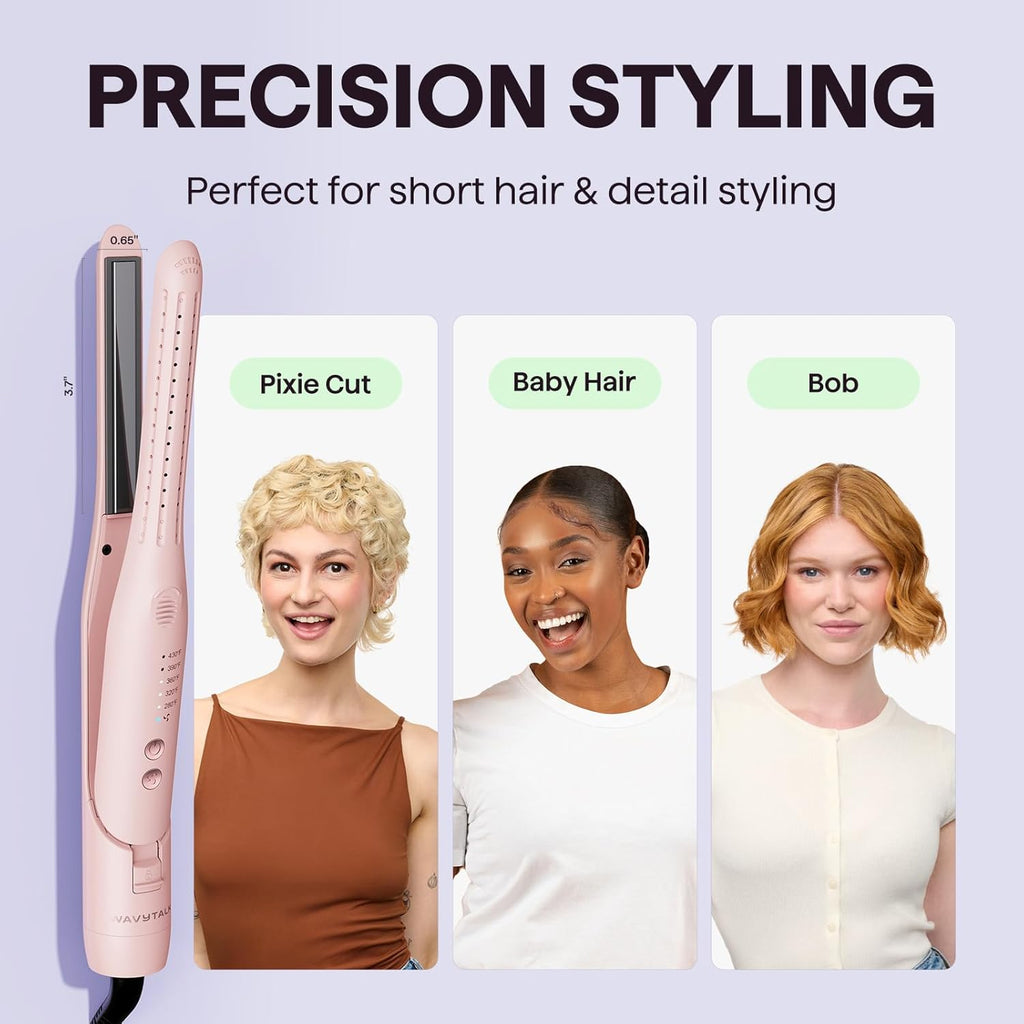 Wavytalk Cool Curl Pencil 0.65" Airflow - Plancha rizadora para cab...