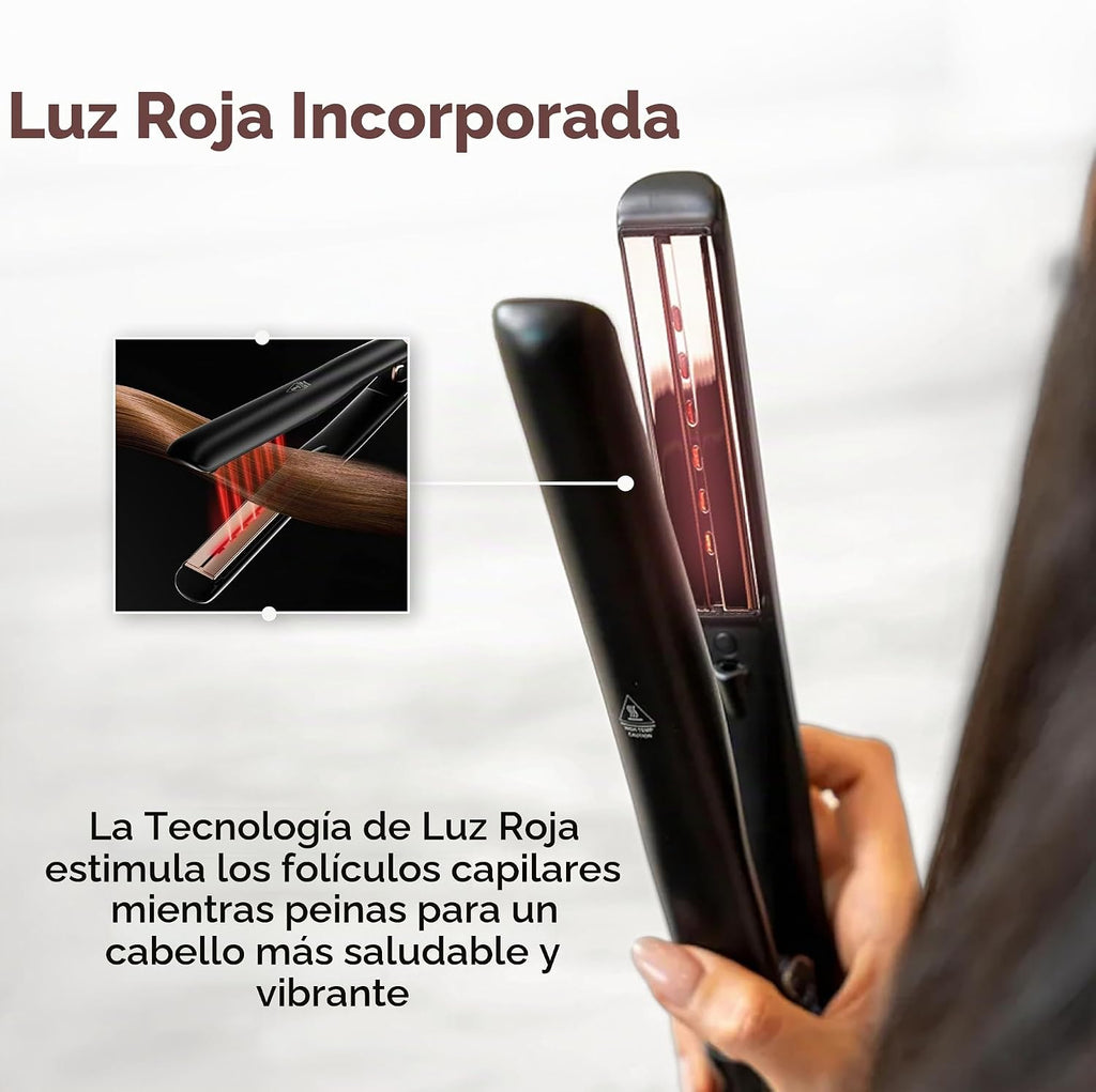 SRILabs StyleQ Plancha plana para el cabello alisador Styler - Tecn...
