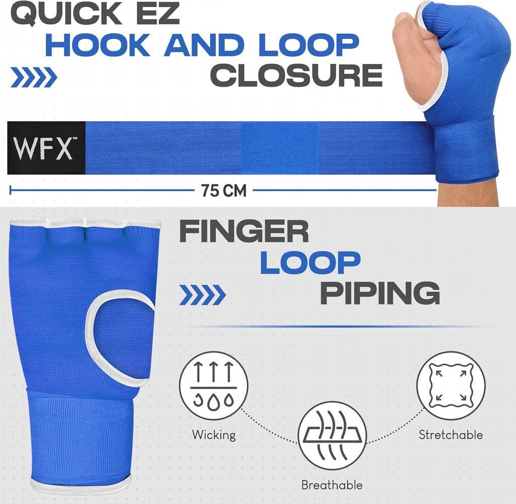 WFX - Guantes de mano para niños y jóvenes de boxeo, interiores, co...