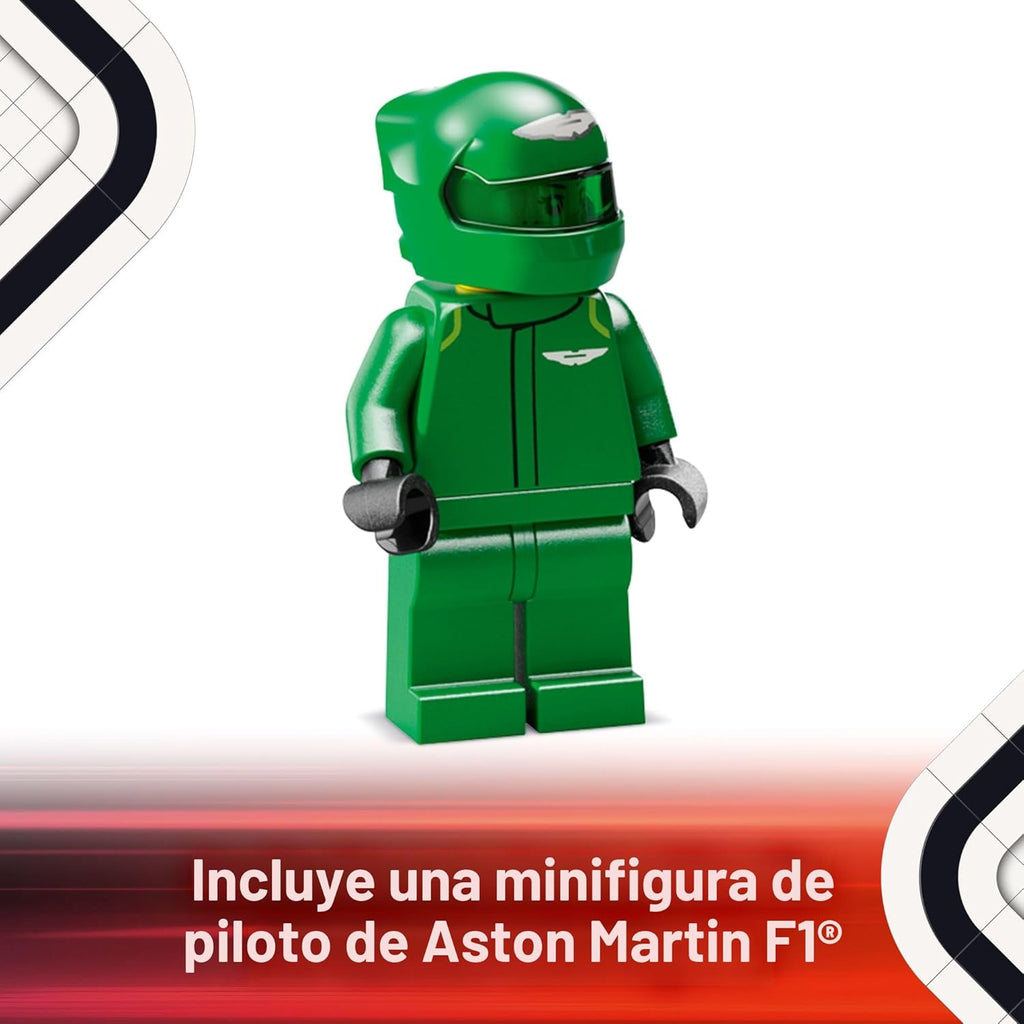 LEGO Speed Champions Aston Martin Aramco F1 AMR24 - Juego de constr...