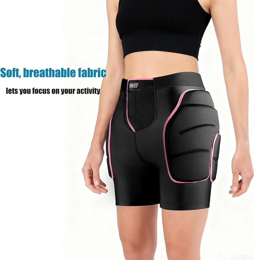 Almohadillas protectoras 3D de EVA para cadera y glúteos, pantalone...