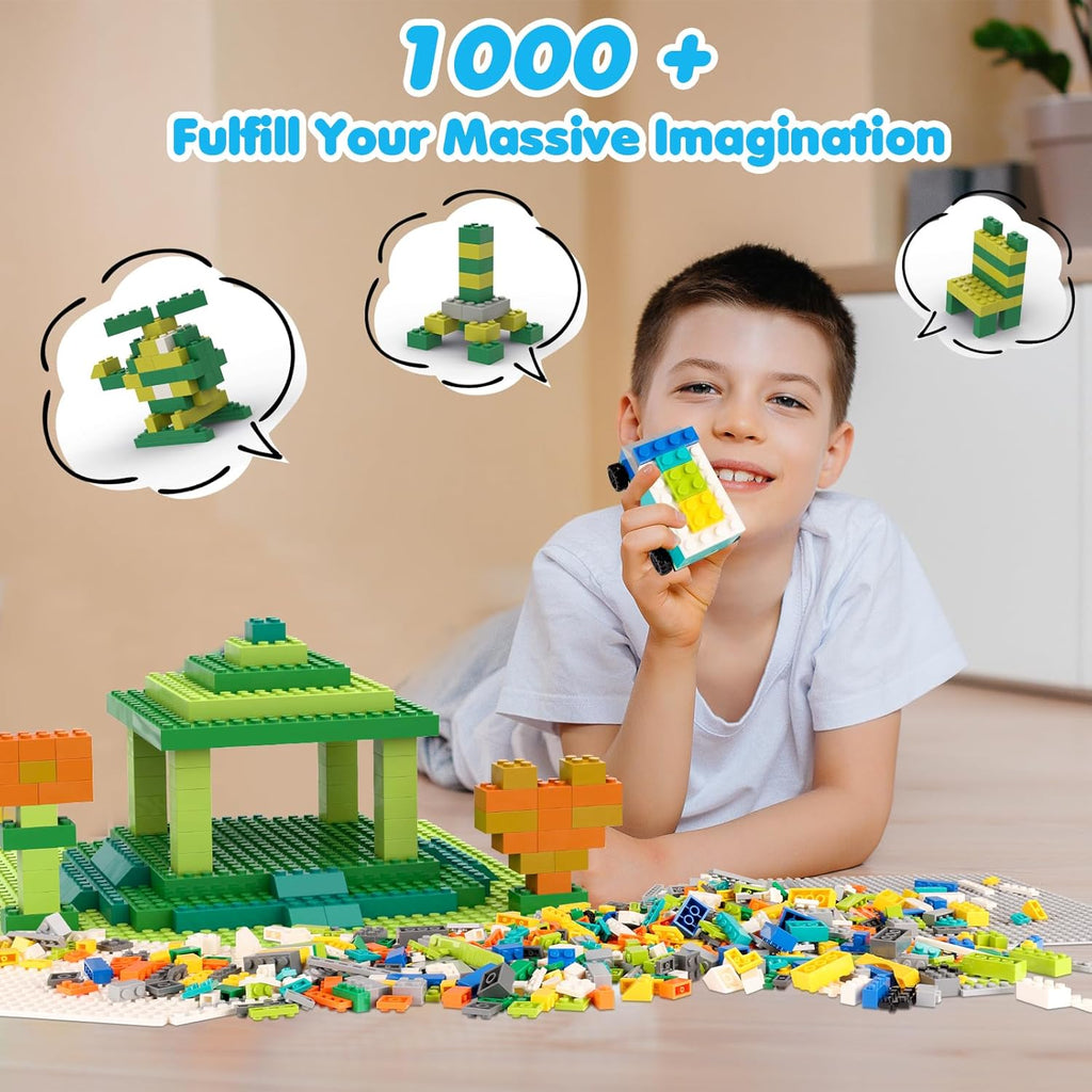 ekuzi Juego de bloques de construcción creativos compatibles con la...