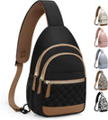 Capolo Bolso bandolera para mujeres y hombres, bolsos cruzados impe...