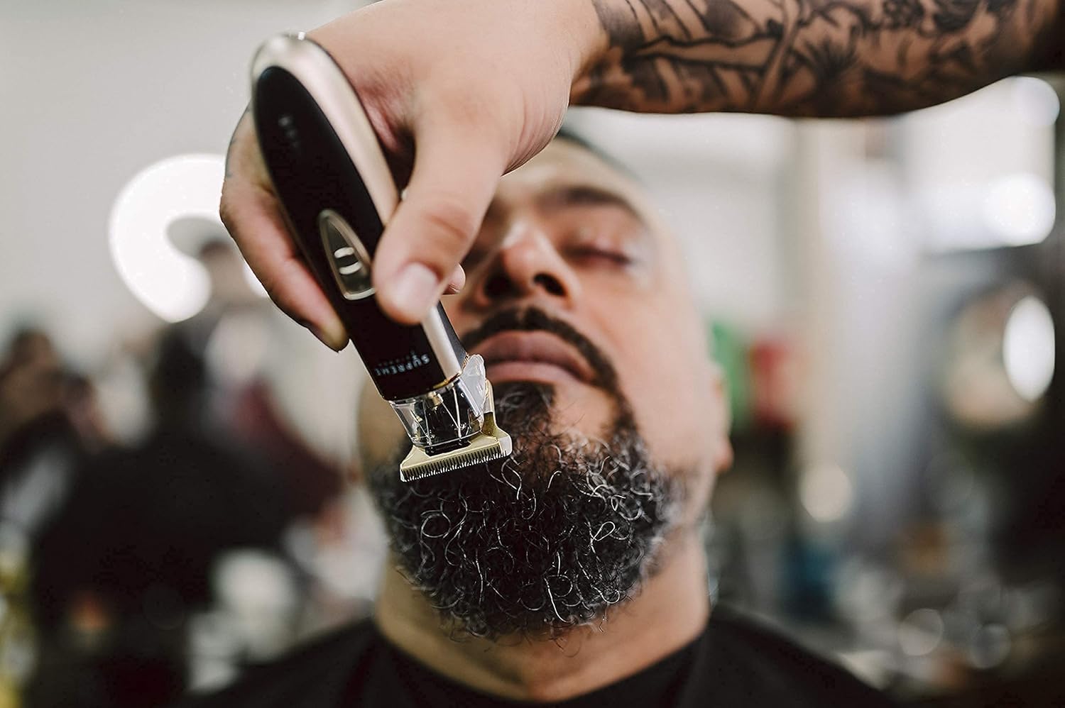 Supreme Trimmer T Shaper - Cortadora de pelo profesional para barbe...