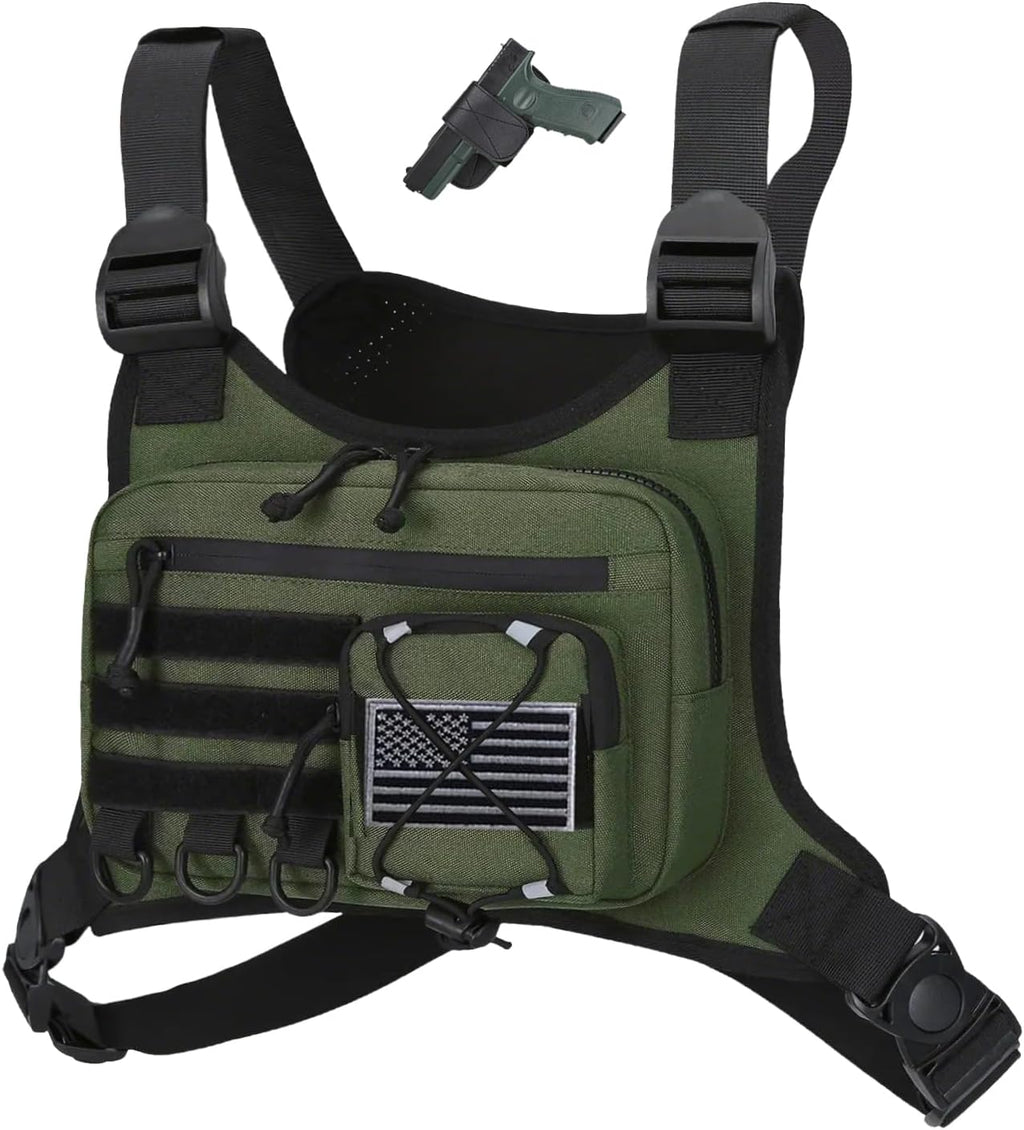 koculemi Bolsa de Pecho para Deportes al Aire Libre para Hombres, F...