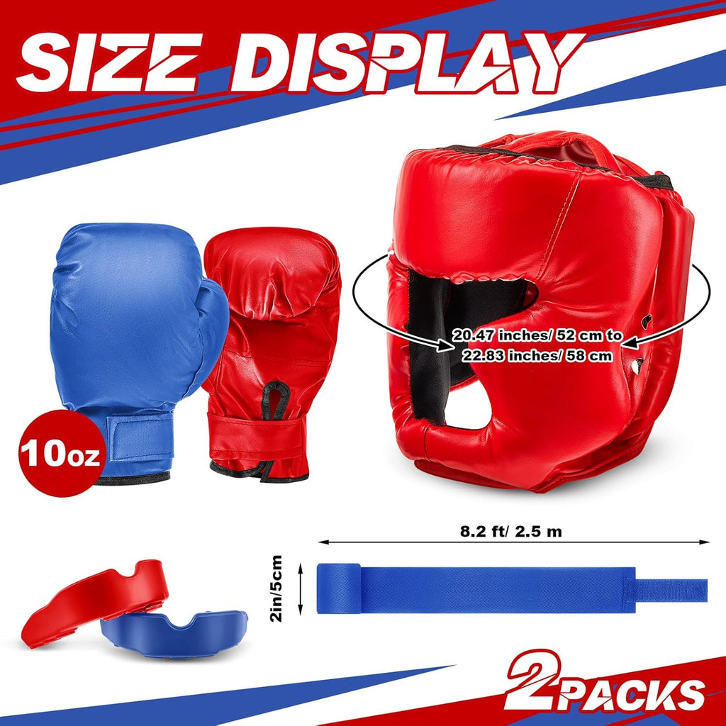 Kanayu Juego de 12 piezas de equipo de boxeo para niños principiant...