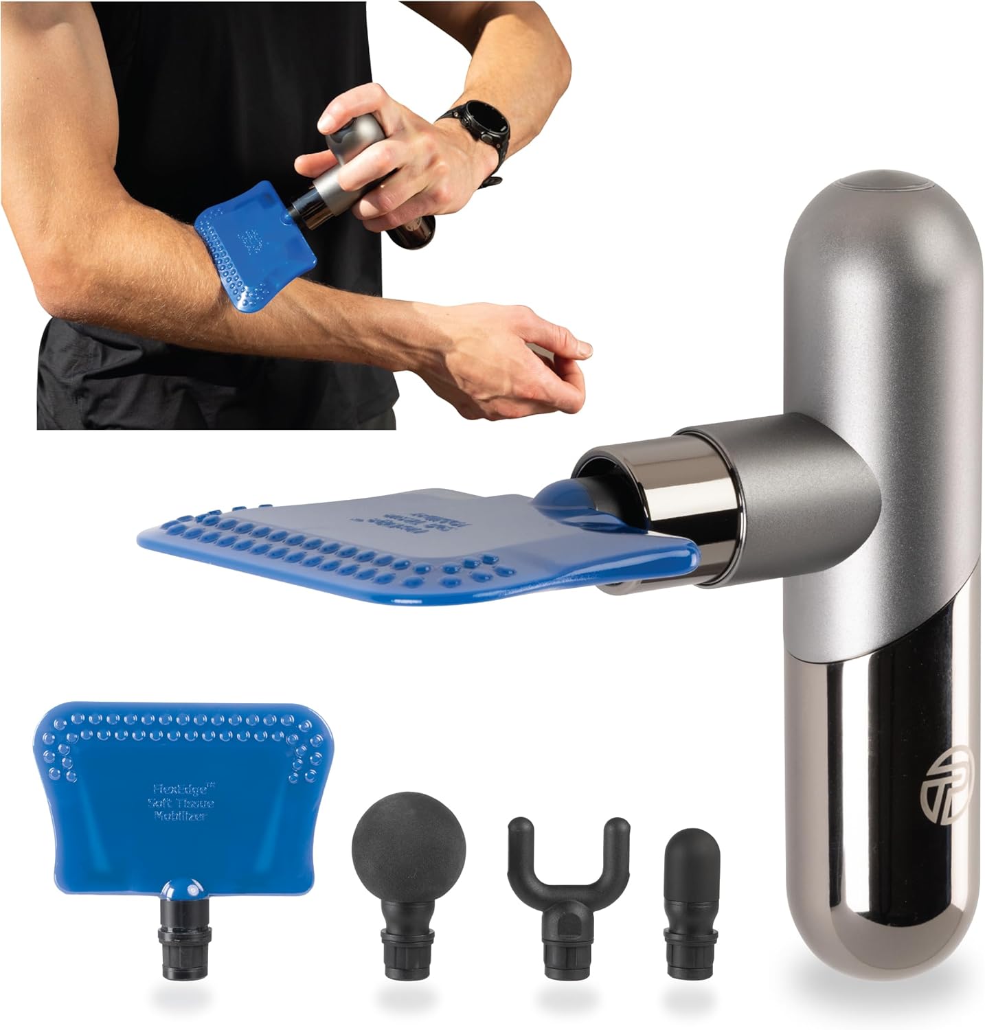 Pro-Tec Athletics Pistola de masaje Force Mini 2.0 con accesorio Fl...