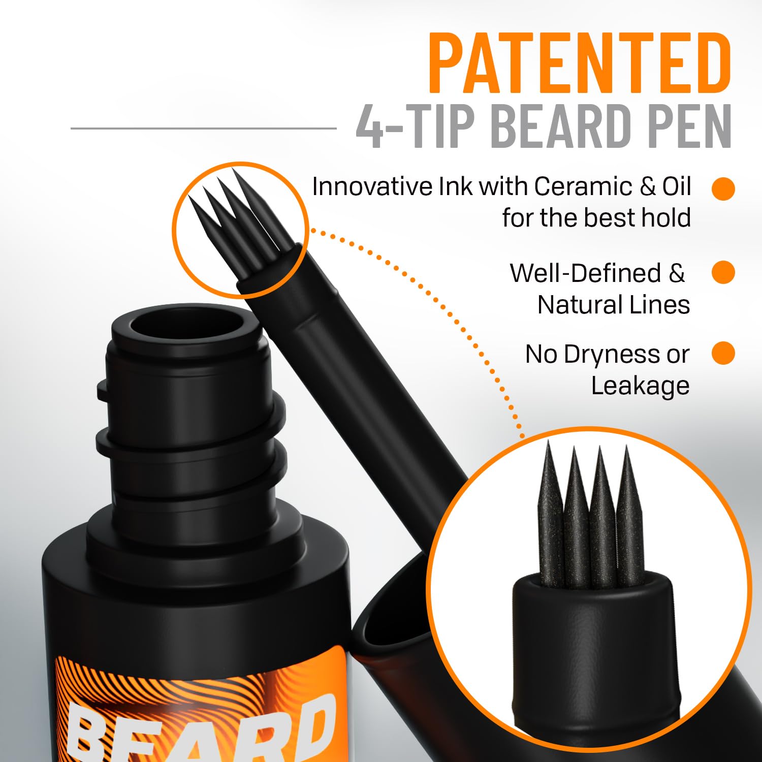 FOLLICLE BOOSTER Kit de Relleno y Estilo con Lápiz de Barba para Ho...