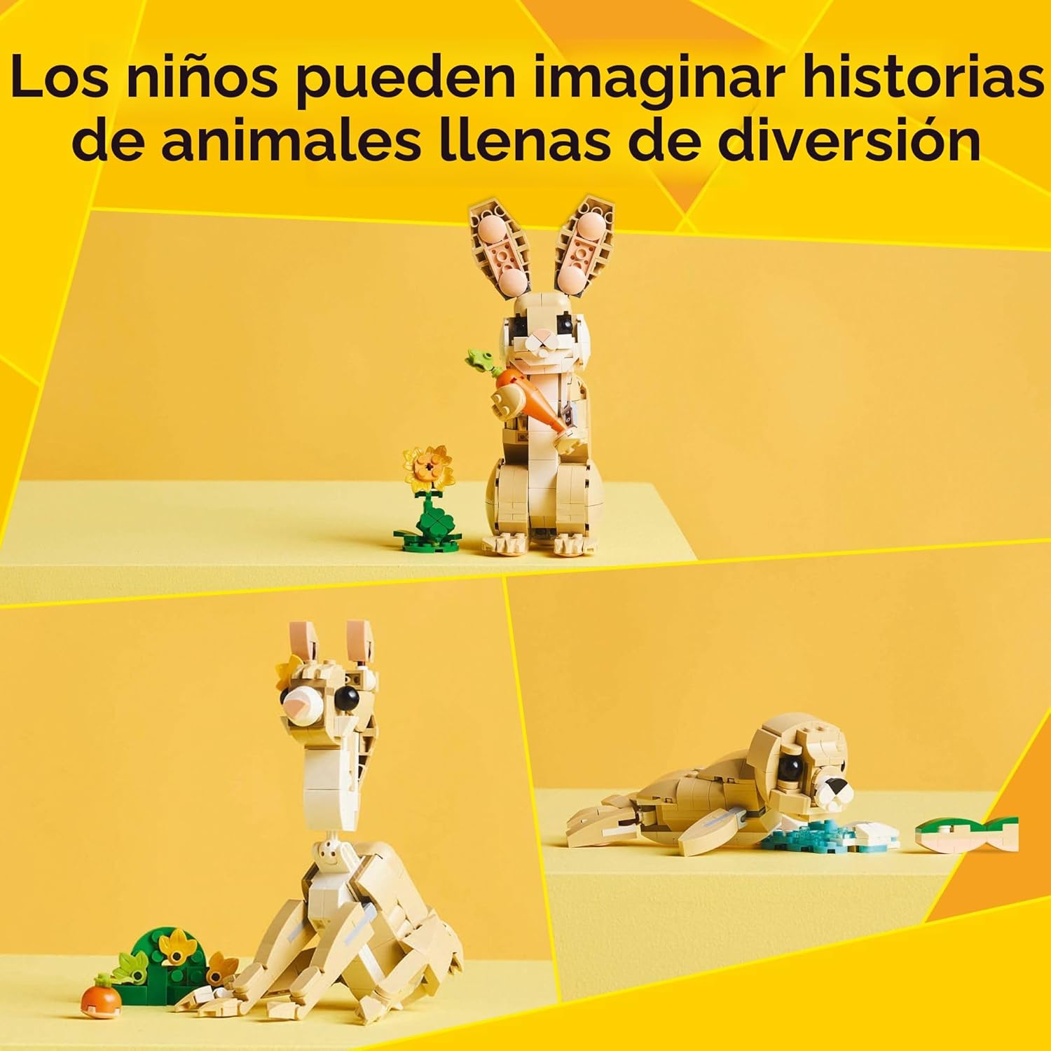 LEGO Creator 3 en 1 Juguetes Lindo Conejo - Juego de Construcción c...