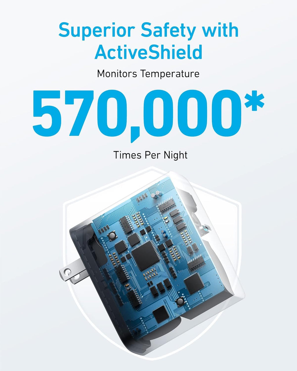 Anker Cargador para MacBook, compacto y plegable de 100 W, cargador...