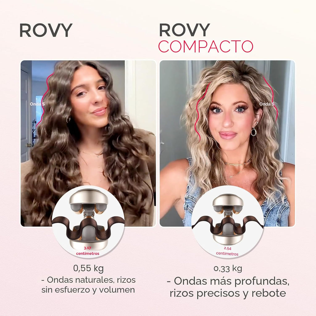 Rizador de Cabello Ondulador TYMO ROVY - Varita Rizador de Ondas de...
