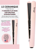 L'ANGE HAIR Le Ceramique - Plancha de pelo de 1 pasada | Planch...
