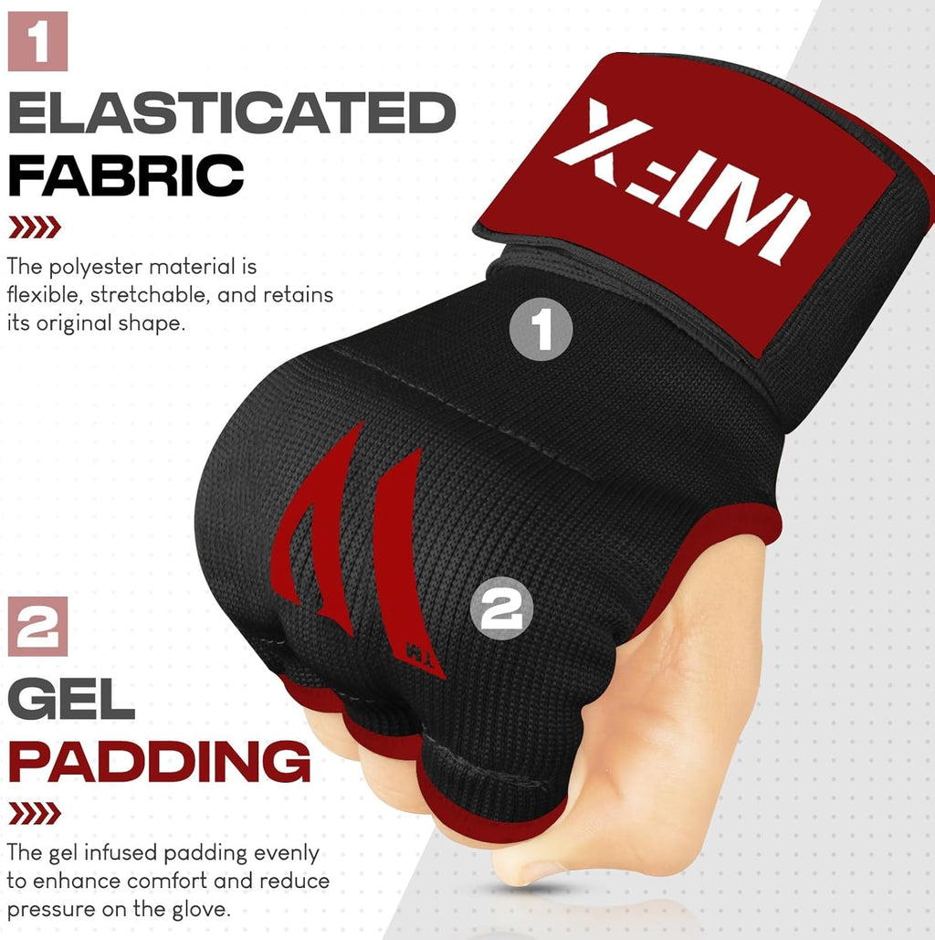 WFX - Guantes de mano para niños y jóvenes de boxeo, interiores, co...