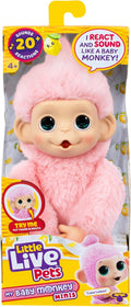 Little Live Pets Baby Monkey Minis \u2013 Luna Limón. Juguete inter...