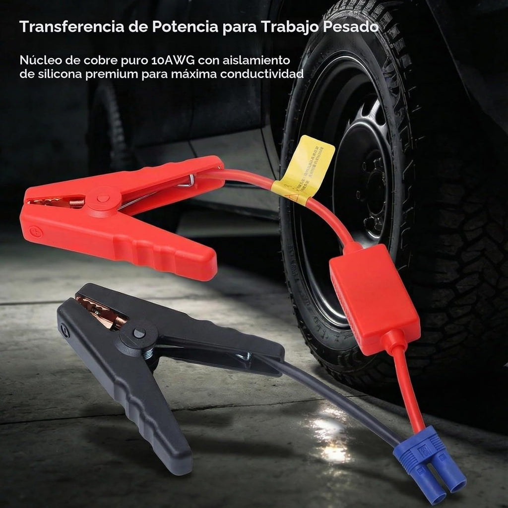 Mayspare Abrazaderas de arranque inteligentes EC5 de 10 AWG, clips...