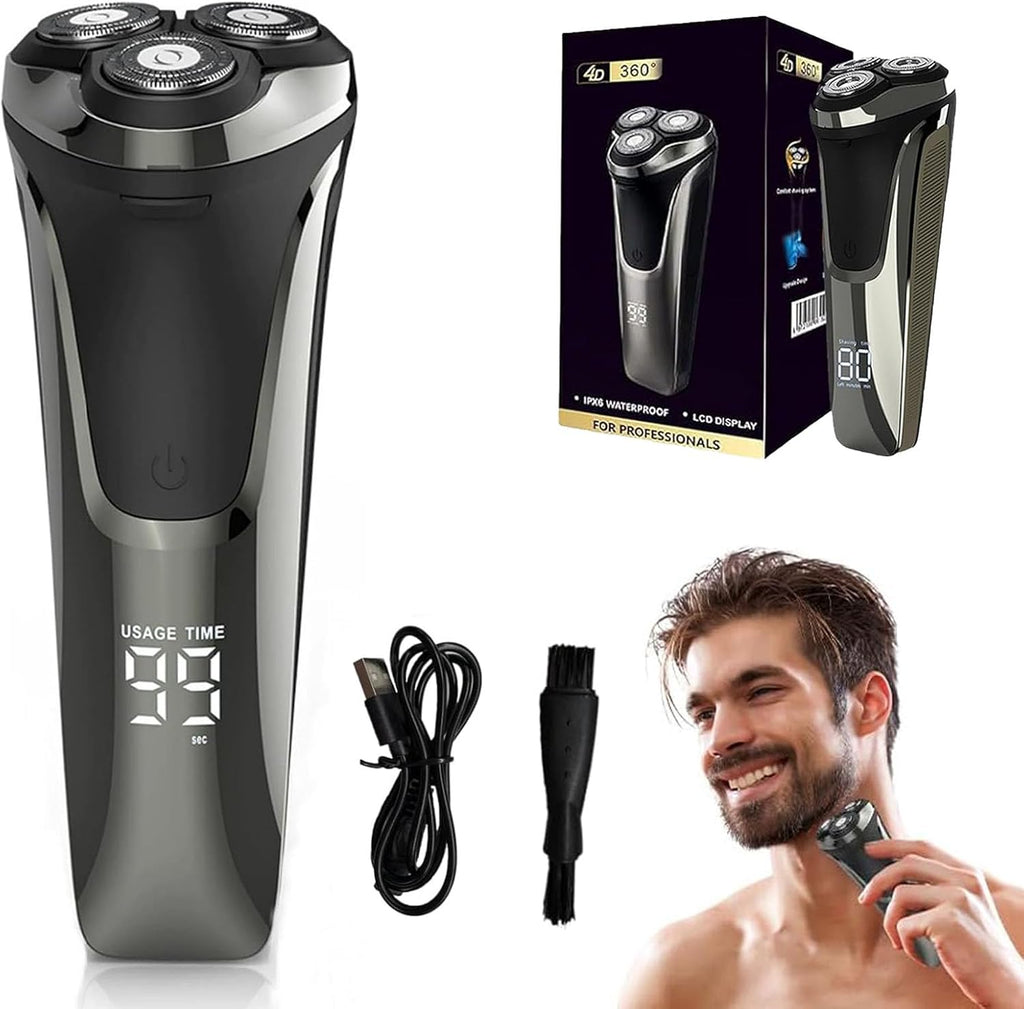 Snapbuy - Maquinilla de afeitar eléctrica para hombres, afeitadora...