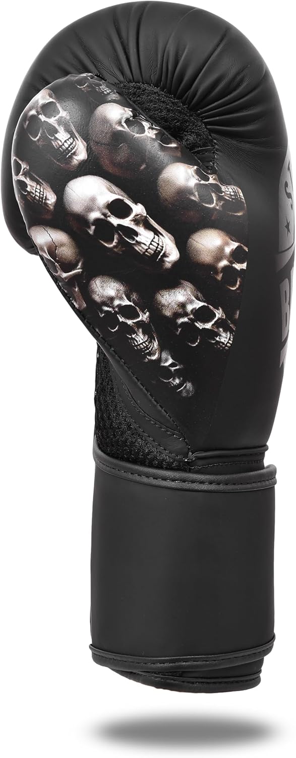 Badboxe Juego de boxeo con envolturas de mano gratis, guantes de MM...