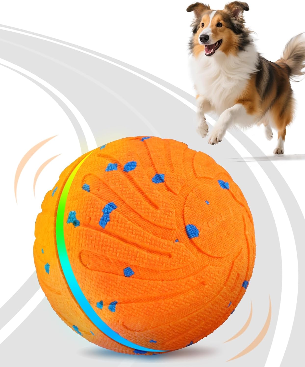 Xeuch Pelotas Interactivas Inteligentes para Perros, Pelota con Mov...
